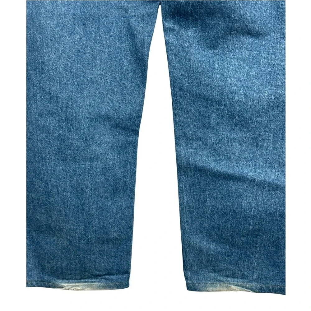 VTG 90's Levi's 540 Relaxed Fit 100% Cotton Brown Tab Men's Denim‎ Jeans 46x30